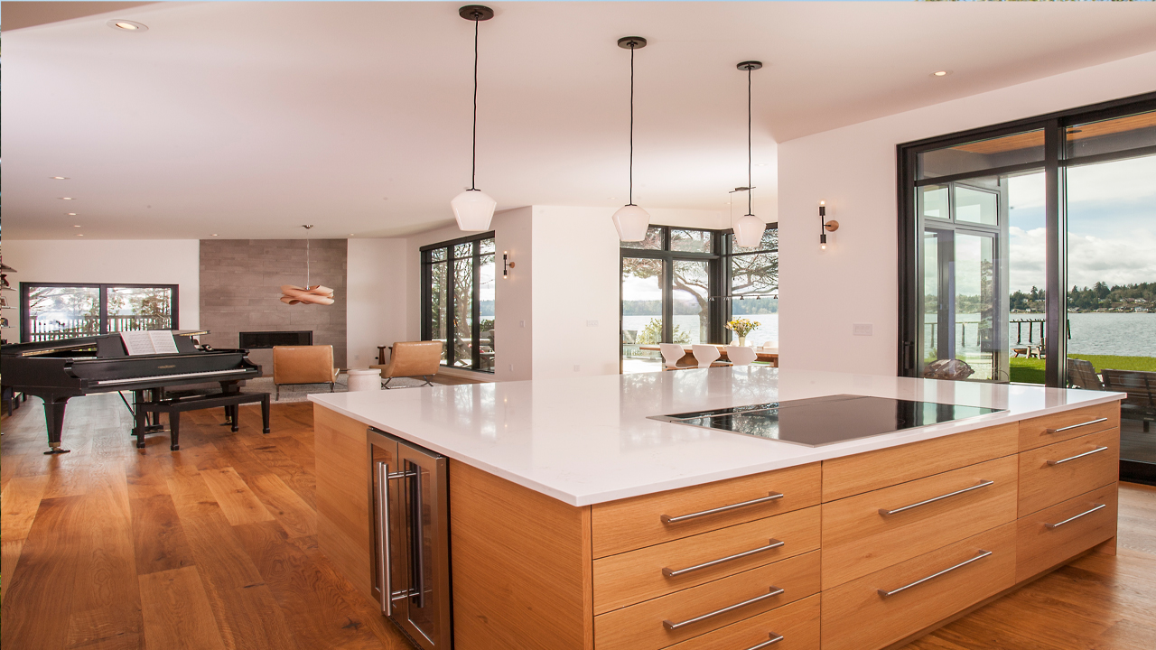 05 Mid Century Modern Make Over Kitchen Living | McCabe By Design