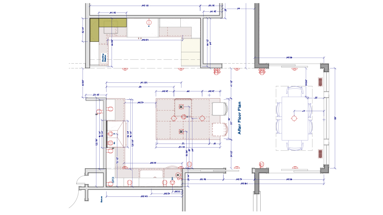 The Gathering Room Floor Plan After