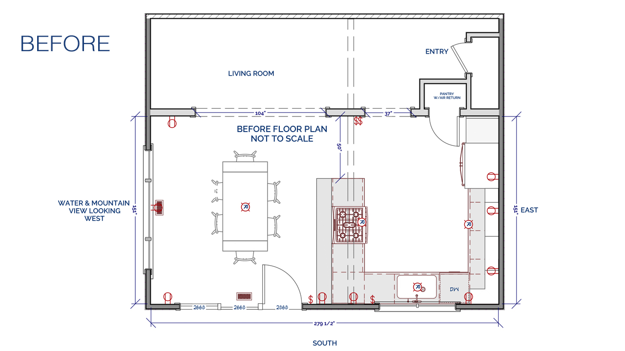 McCabe By Design - Blueprint for Kitchen Remodel